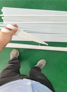 .供应可溶性聚四氟乙烯PFA棒PFA管料承接PFA非标件CNC制品