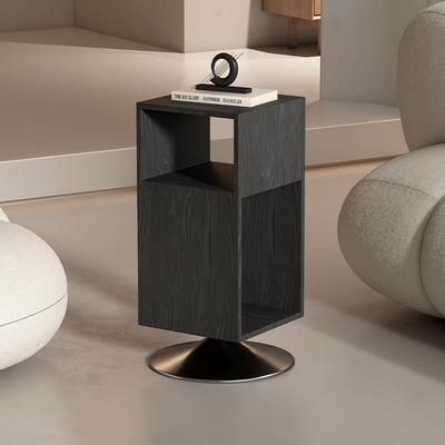 3Y日式沙发边几可旋转床头柜创意实木角几简约家用小户型客厅侧边