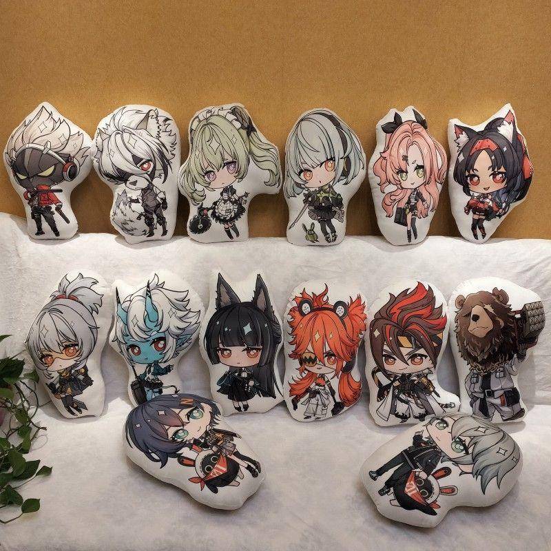 绝区零抱枕毛绒玩偶妮可琳卡恩安比利棉花娃娃二次元毛绒玩具周边