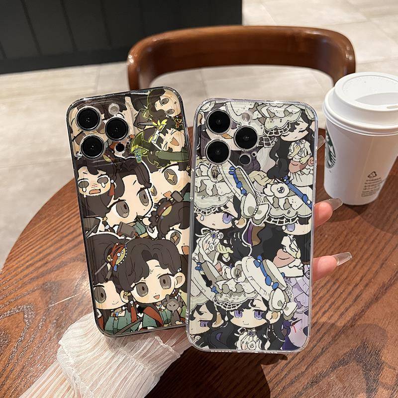 重返未来1999曲娘伊索尔德太空手机壳适用苹果16/15Plus软壳14/13