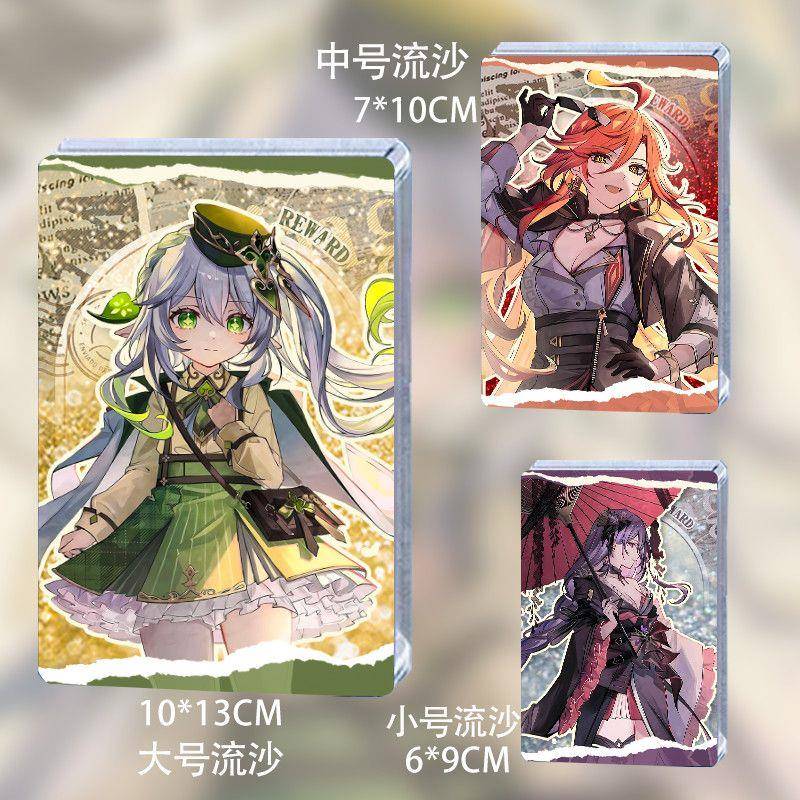 草神纳西妲玛薇卡雷电将军HoYoFair周边流沙麻将亚克力摆件送礼