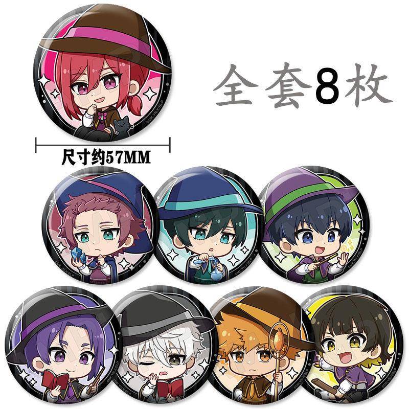 模玩熊蓝色监狱蓝锁Y line Q版吧唧徽章二次元魔法使ver周边现货