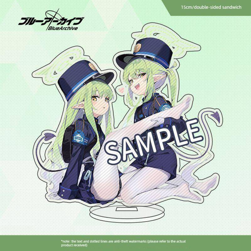 碧蓝档案蔚蓝档案周边立牌 铁道双子光明希望 夹层亚克力摆件礼品