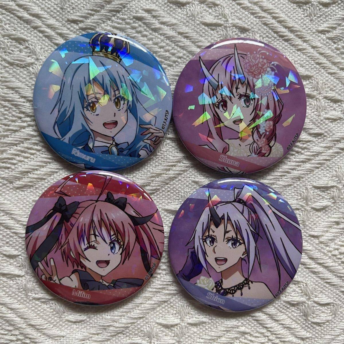 关于我转生变成史莱姆这件事动漫徽章吧唧 利姆露 朱莱