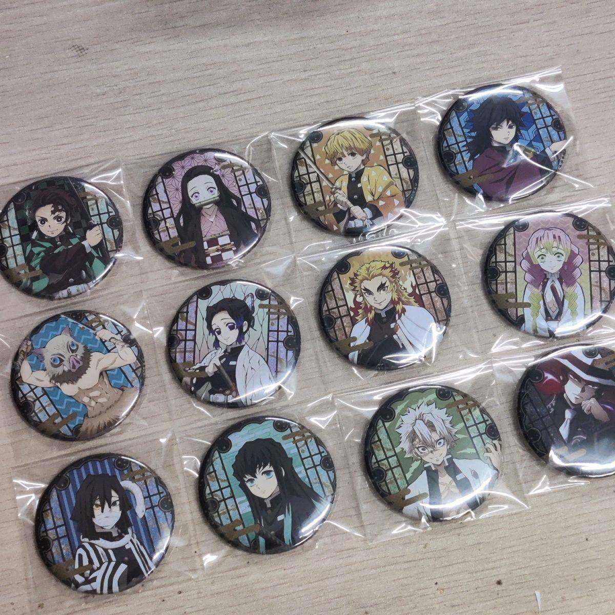 鬼灭之刃动漫周边徽章吧唧妻善时透一郎甘露寺富冈义勇蝴蝶忍谷子