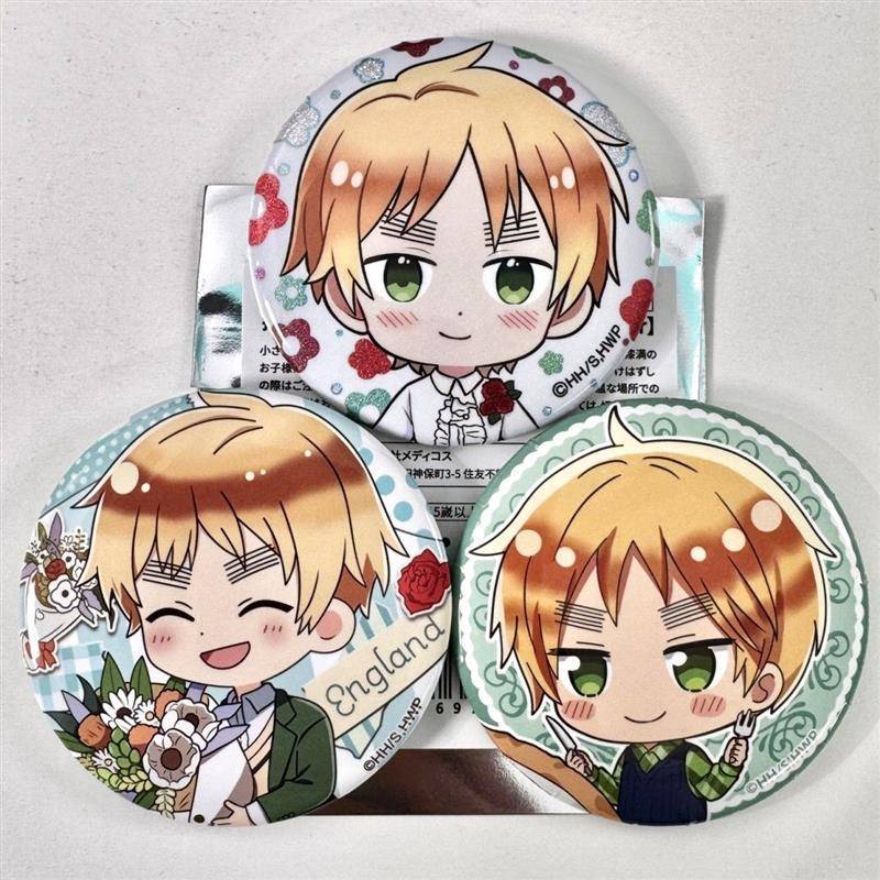 日谷塔利亚系列弗朗西斯吧唧亚瑟本田菊亚瑟柯克兰动漫徽章周边