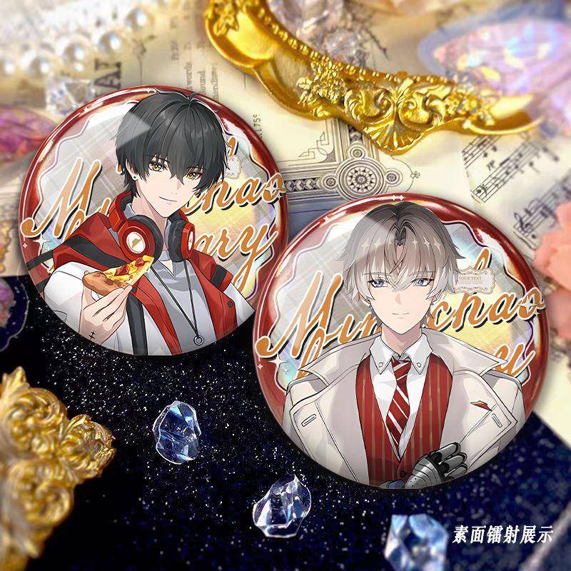 鸣潮联动周边长离相里要漂泊者双闪银葱吧唧胸针谷子摆件品