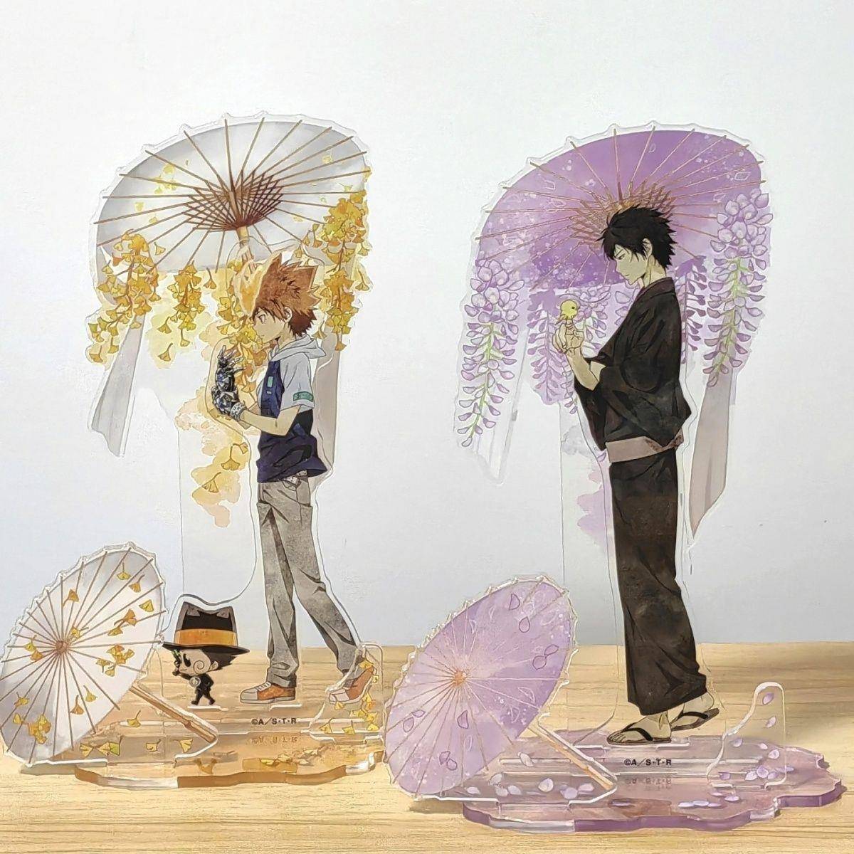 小红书同款高颜值家庭教师撑伞立牌桌面摆放挂件送朋友送闺蜜