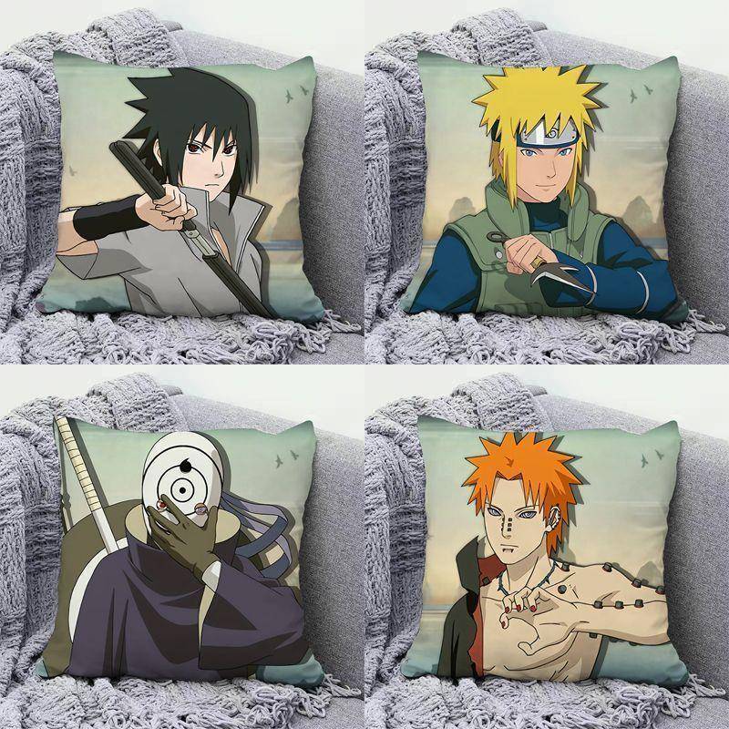 火影忍者手游周边抱枕卡通忍者人物靠垫coke老师骨架狗宿舍枕头