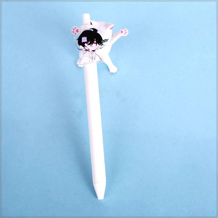 我在惊悚游戏里封神壶鱼辣椒周边色纸吧唧无限整套白柳谢塔中性笔