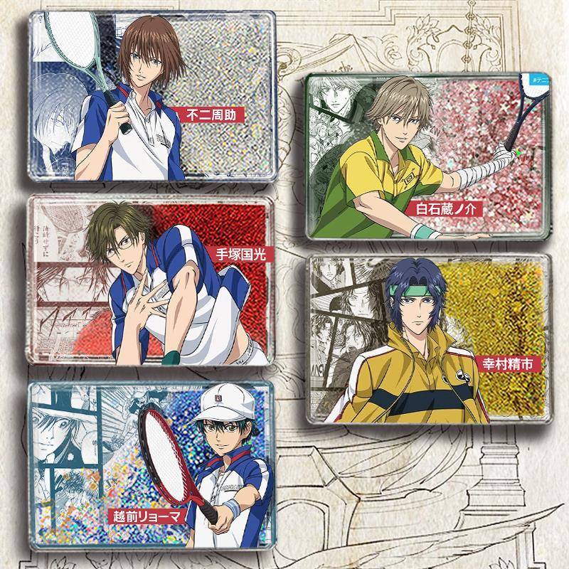 网球王子越前龙马流沙麻将周边不二周助手冢国光亚克力砖动漫摆件