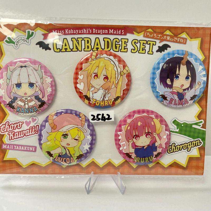 日谷散货 小林家的龙女仆吧唧 万圣节吧唧套组原袋背板