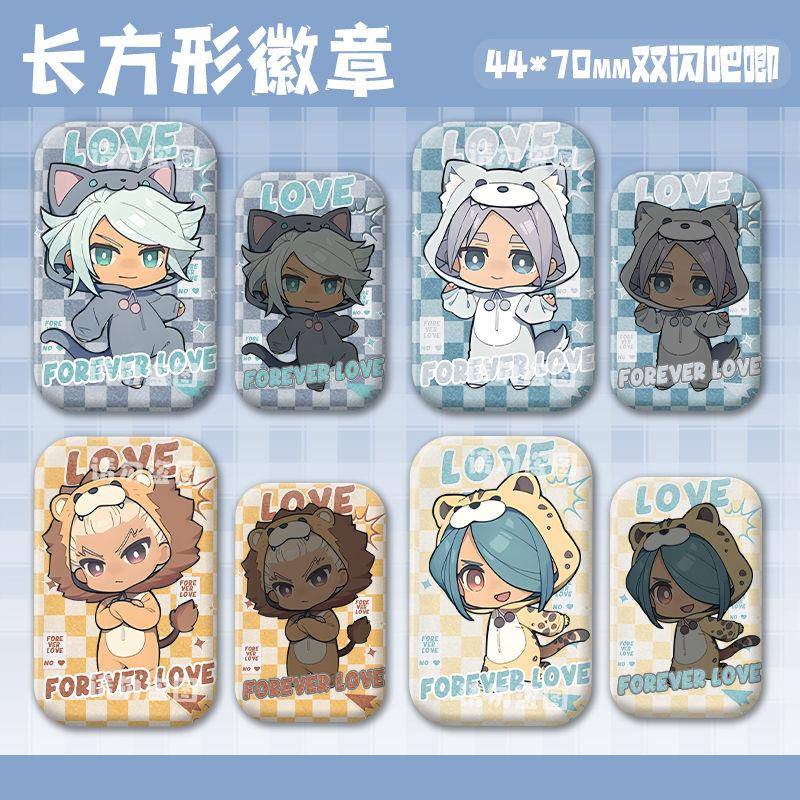 闪电十一人双闪吧唧胸针徽章周边摆件礼物谷子痛包吹雪士郎圆堂守