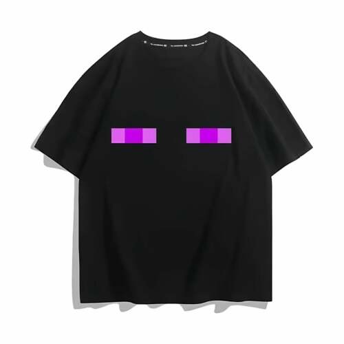 我的世界MC苦力怕游戏周边短袖t恤衫男女cos衣服宽松叠穿夏季潮流