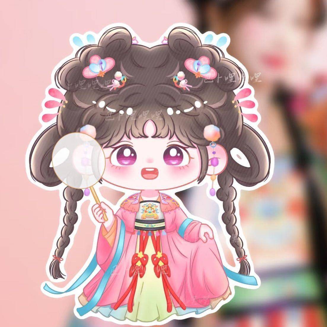 永夜星河周边亚克力钥匙扣摆件虞书欣凌妙妙钥匙扣挂件黑莲花攻略