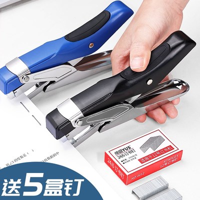 手握式订书机12号省力型耐用款外卖打包工厂花店专用迷你小号F10