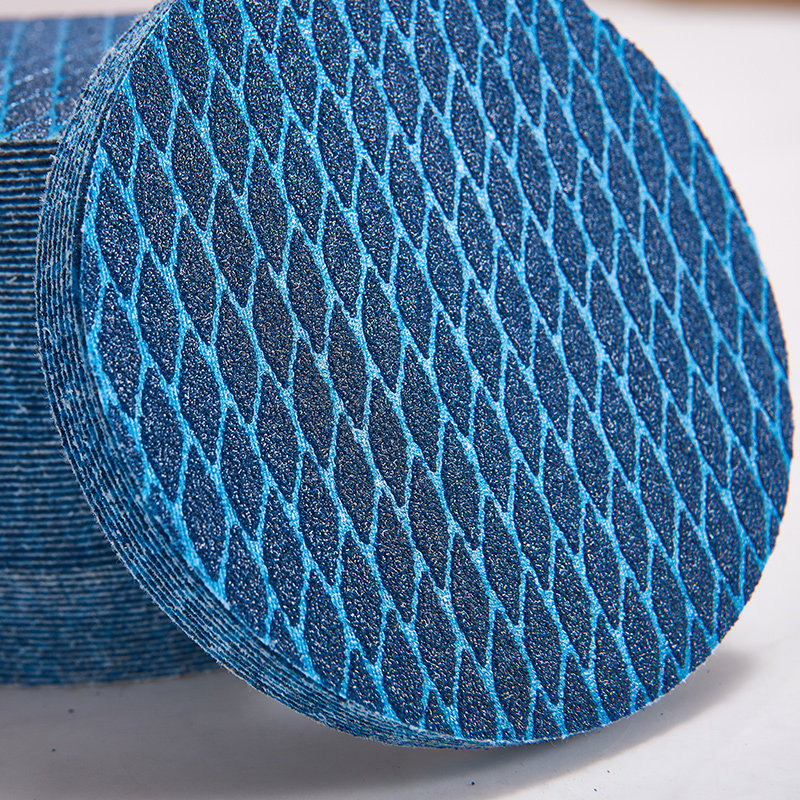 菱形圆盘砂自粘式防堵塞拉v绒片蓝色植绒砂纸片木工砂纸抛光打磨,标准件/零部件/工业耗材,砂纸,淘宝优惠券,粉丝福利购,淘宝优惠卷
