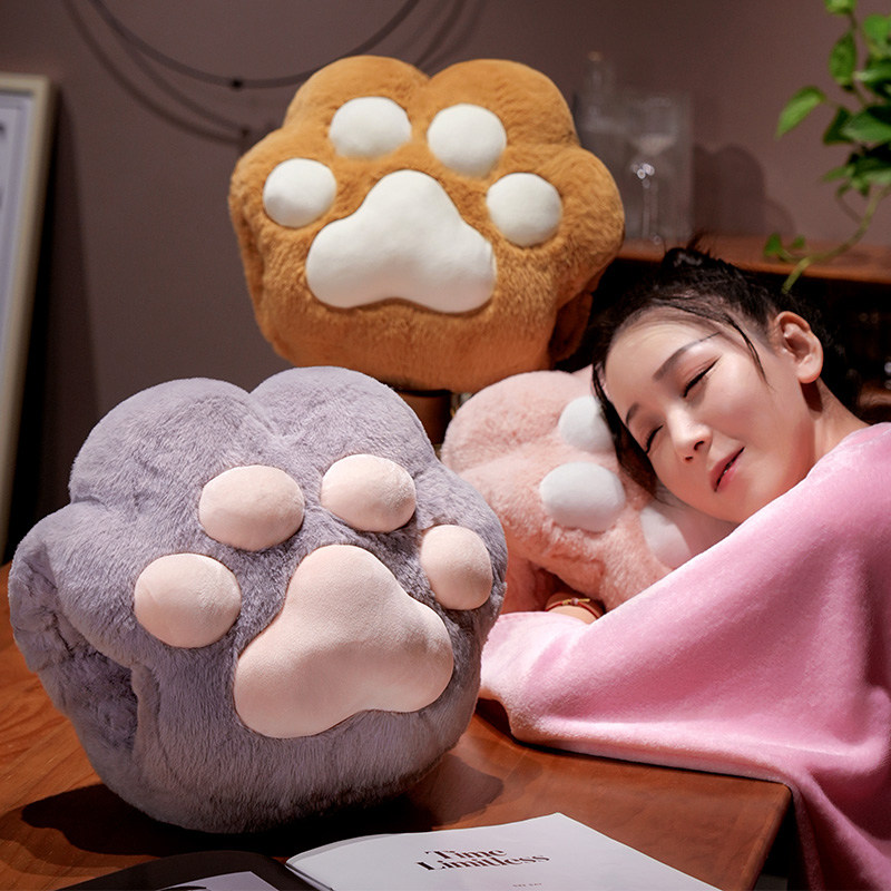 猫爪暖手抱枕被子两用汽车靠x枕车载办公室靠垫午睡枕头毯子二合,居家布艺,抱枕被,淘宝优惠券,粉丝福利购,淘宝优惠卷