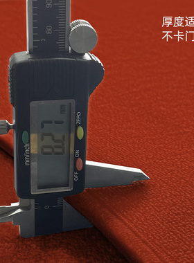 复古红色喜庆入户门地垫进门大门口脚垫玄关家用S防滑垫新中式地