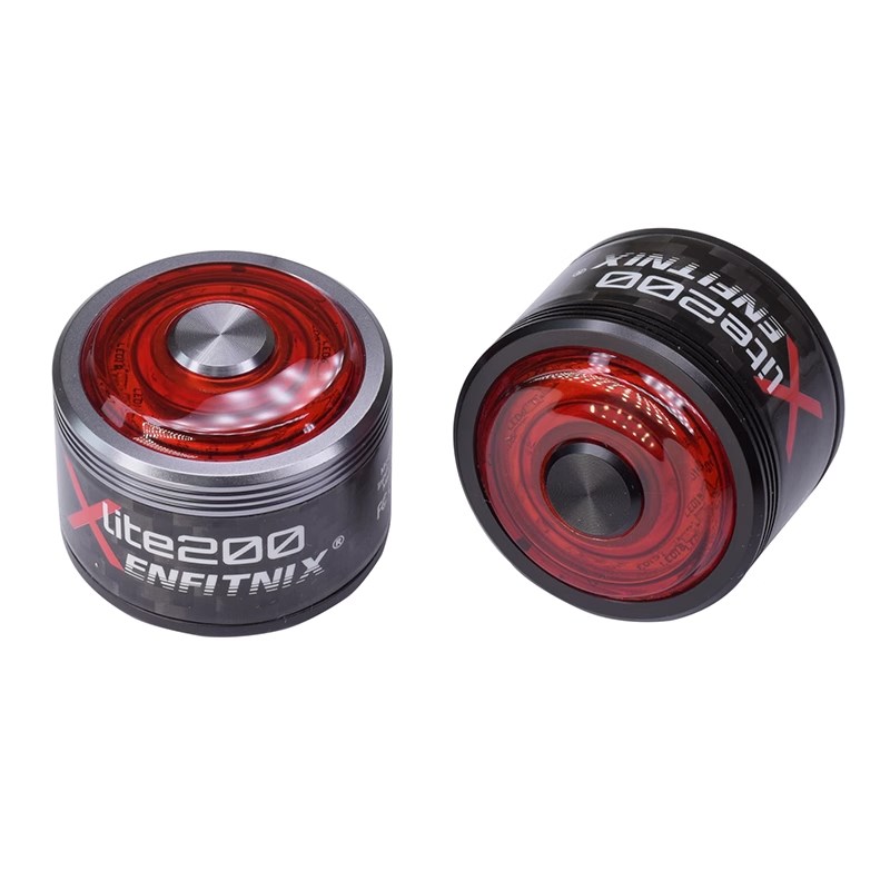 英豪xlite200自行车尾灯智能感应刹车灯山地车夜骑警X示灯骑行装