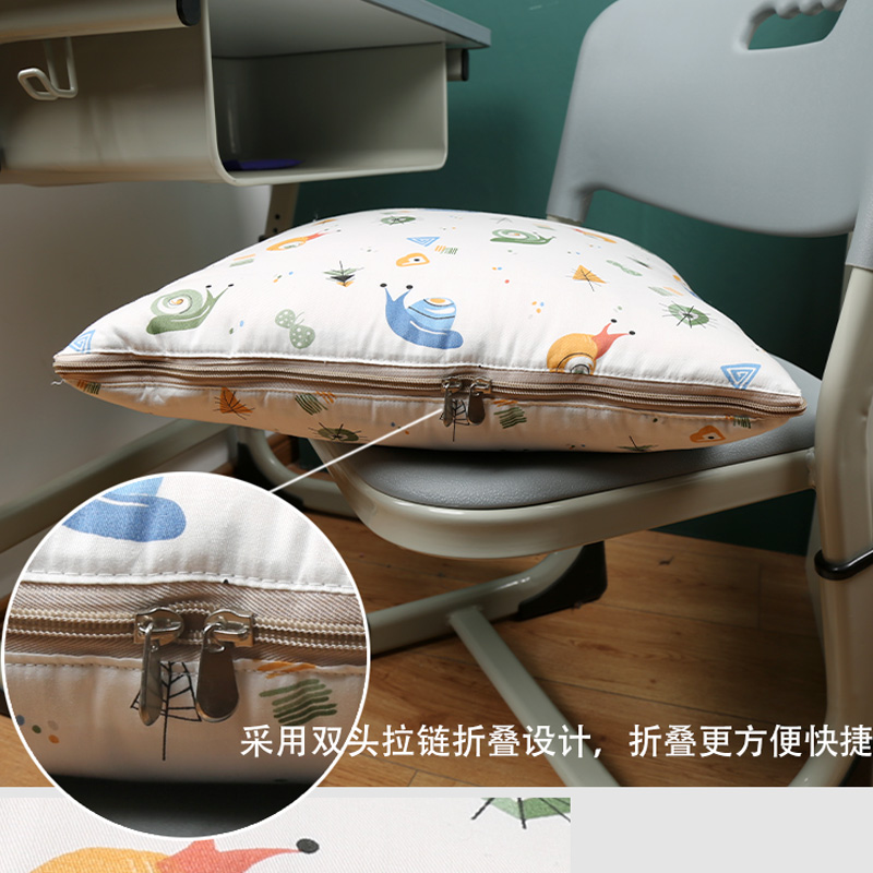 抱枕被子两用全棉午休被车载纯棉靠垫办公室小被子V春夏可拆洗旅