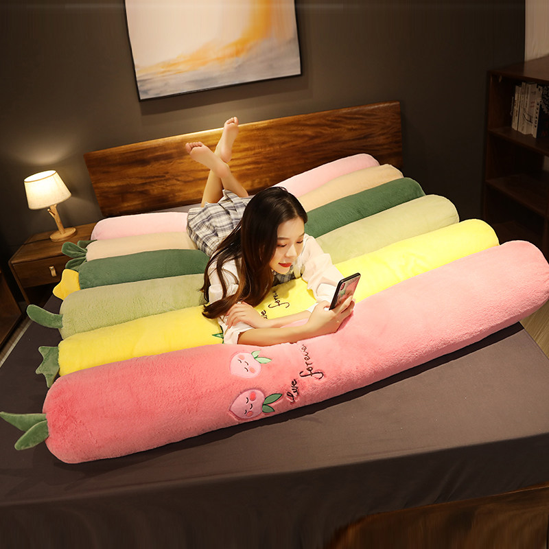 可爱长条枕抱枕女生睡觉大枕头可拆洗圆柱K孕妇床上侧睡夹腿男生