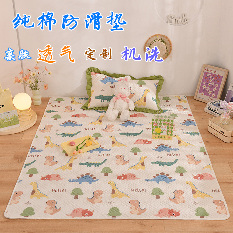 机洗A类定制纯i棉家用客厅宝宝爬行垫卧室榻榻米床边儿童全棉地垫