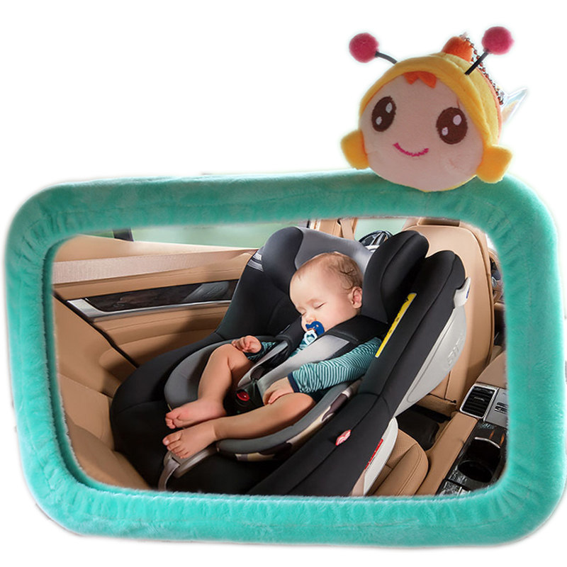 汽车安全座椅车内反光镜婴儿童宝宝识G别观察镜提篮反向安装后视