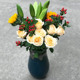 玫瑰花鲜花云南直发百合鲜花向日葵N鲜花混搭花束插花瓶