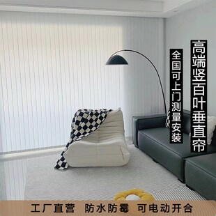 遮光客厅卧室阳台垂直竖条梦幻帘窗户遮挡隔断帘 竖百叶窗帘新款