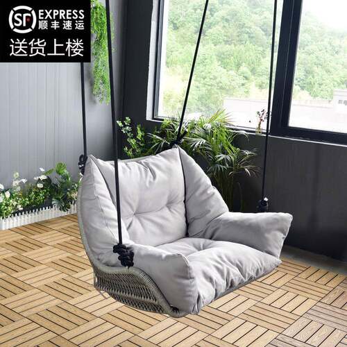 阳台网红单人吊篮椅室内室外荡秋千摇摆椅子家用网红吊床