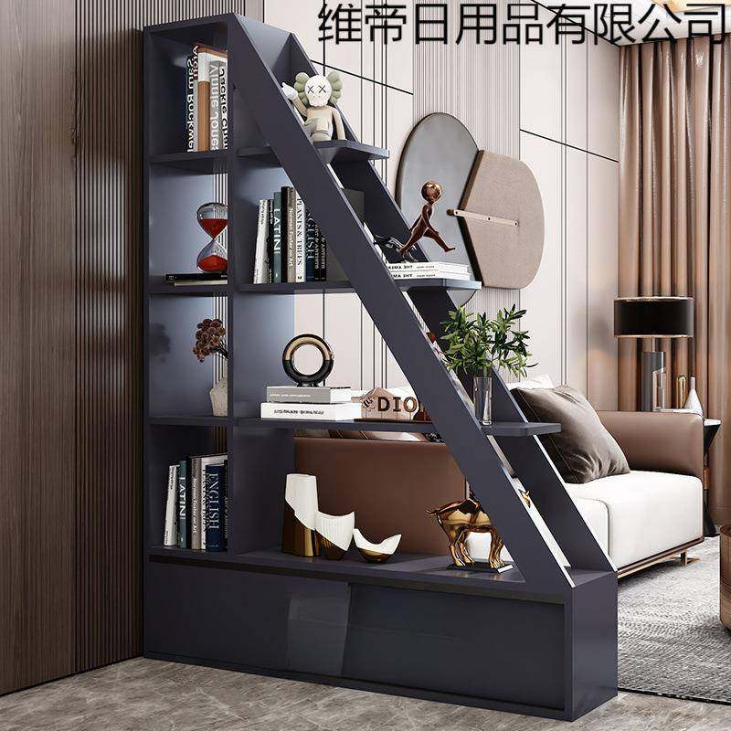 客厅隔断展示置物架书架花架装饰架书柜沙发玄关门厅进门落地收纳