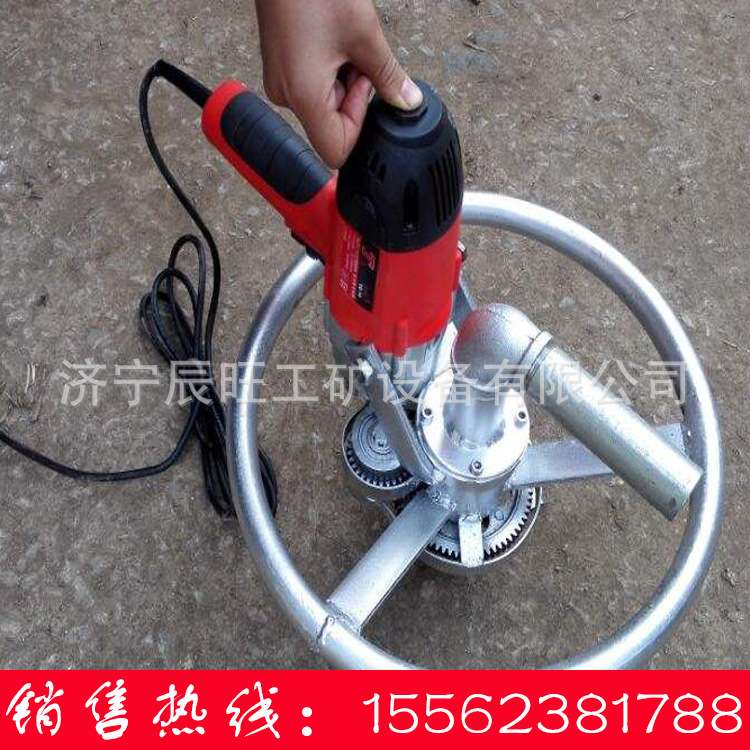 打井机小型圆盘式手持电动水井钻机农用圆盘打井机