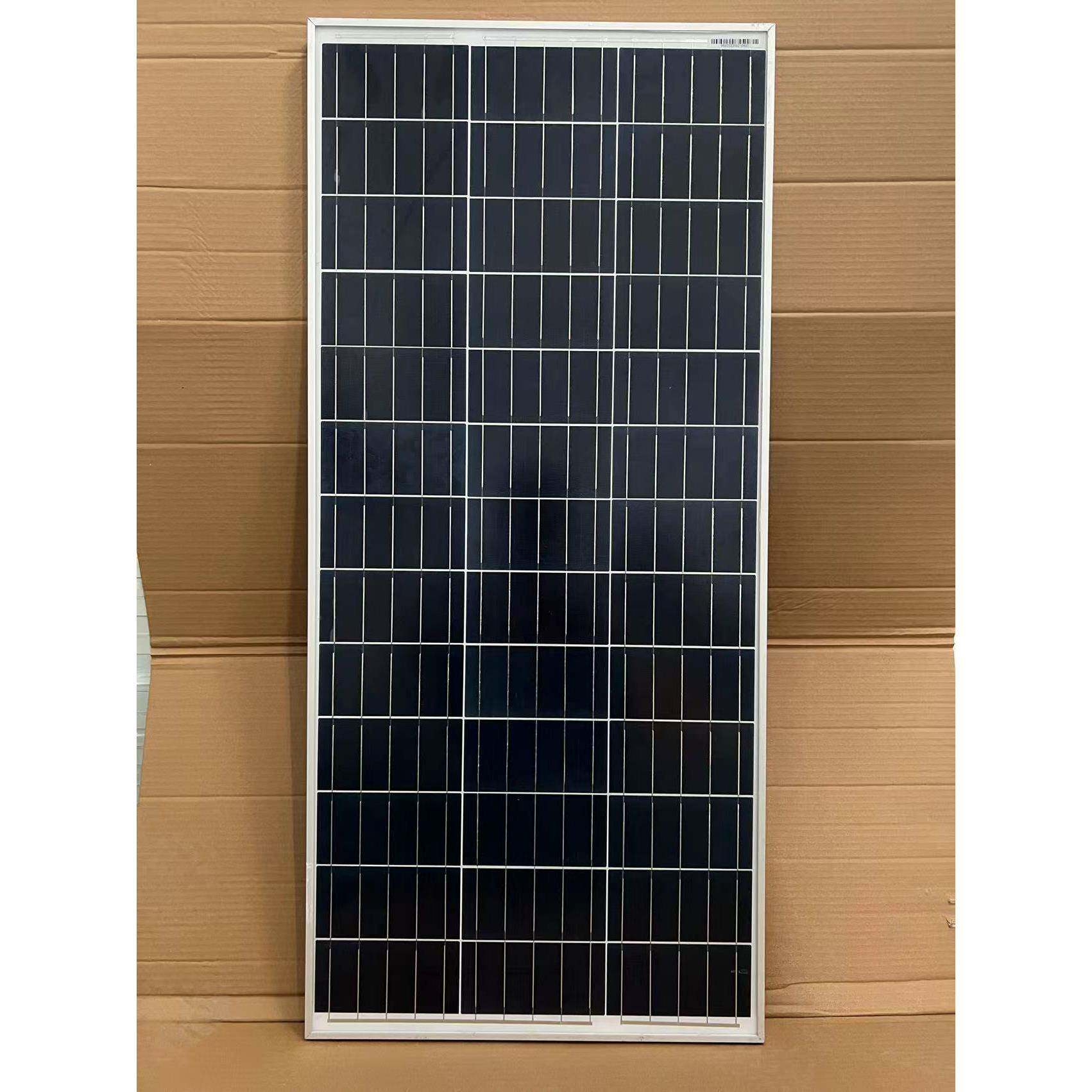 外贸库存100瓦多晶太阳能电池板组件