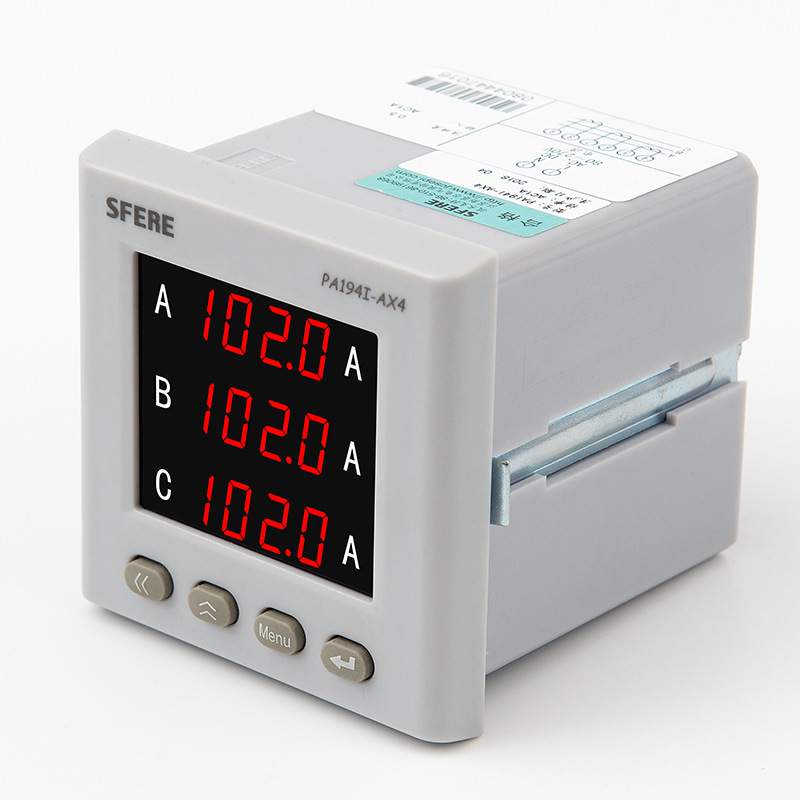江苏斯菲尔电气sfere PA194I-AX4智能三相交流电流表电工仪器仪表