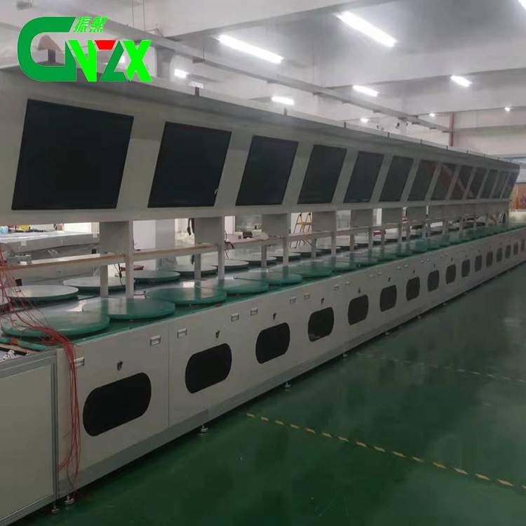 深圳东莞设备生产终端自助服务器倍速链手推组装装配生产线