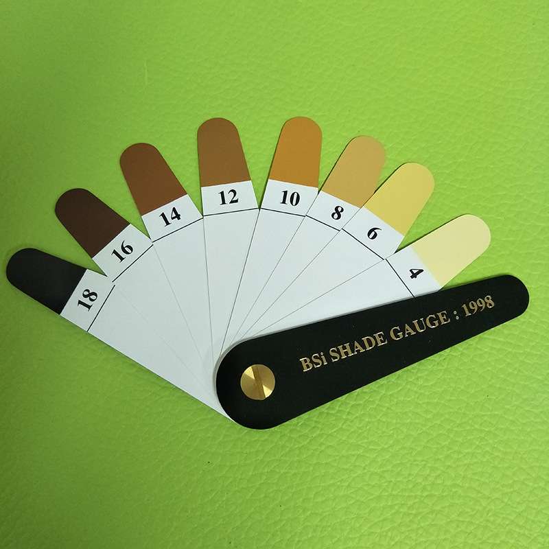 BSI色卡 BSI SHADE GAUGE:1998.