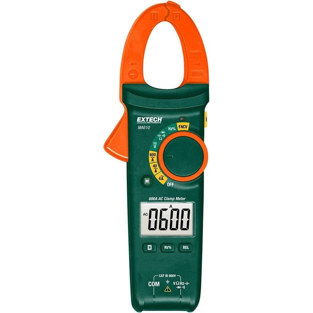 Extech MA610 600A 钳形表，带 NCV 检测器MA61 MA63