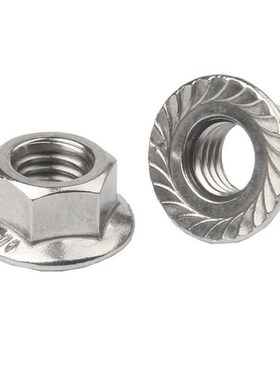 304不锈钢FRNUT/FRSNUT3/4/5/6/8/10带法兰螺帽12/14同螺母m6/m5