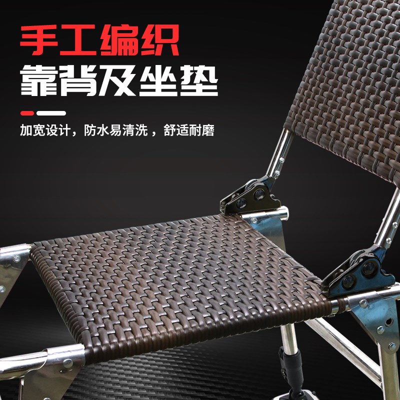 钓哈哈轻便舒f适骑士钓鱼椅全地形钓椅多功能休闲折叠椅便携台钓