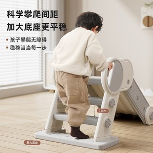 儿童折叠滑滑梯室内家用小型宝宝滑梯多功能小孩玩具家庭游乐场