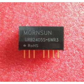 现货 URB2405S 6WR3 DC电源模块24V转5V输出1200ma功率6W 原装