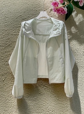 透气外套休闲百搭防晒服韩版宽松皮肤衣2025连帽防晒衣女夏季轻薄