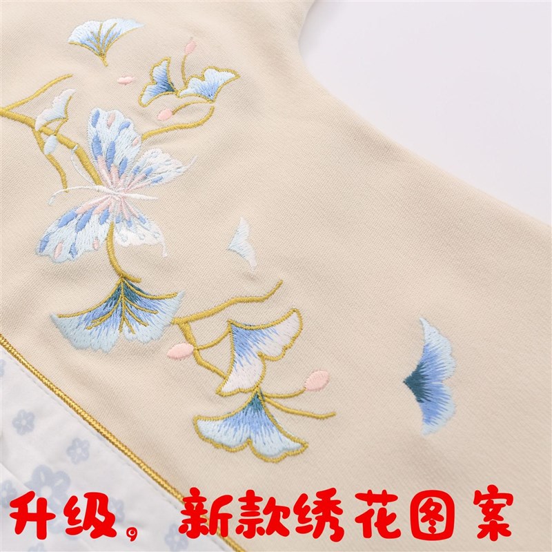 2024新款女童i明制汉服襦裙儿童国风套装古风唐装长袖超仙古装新
