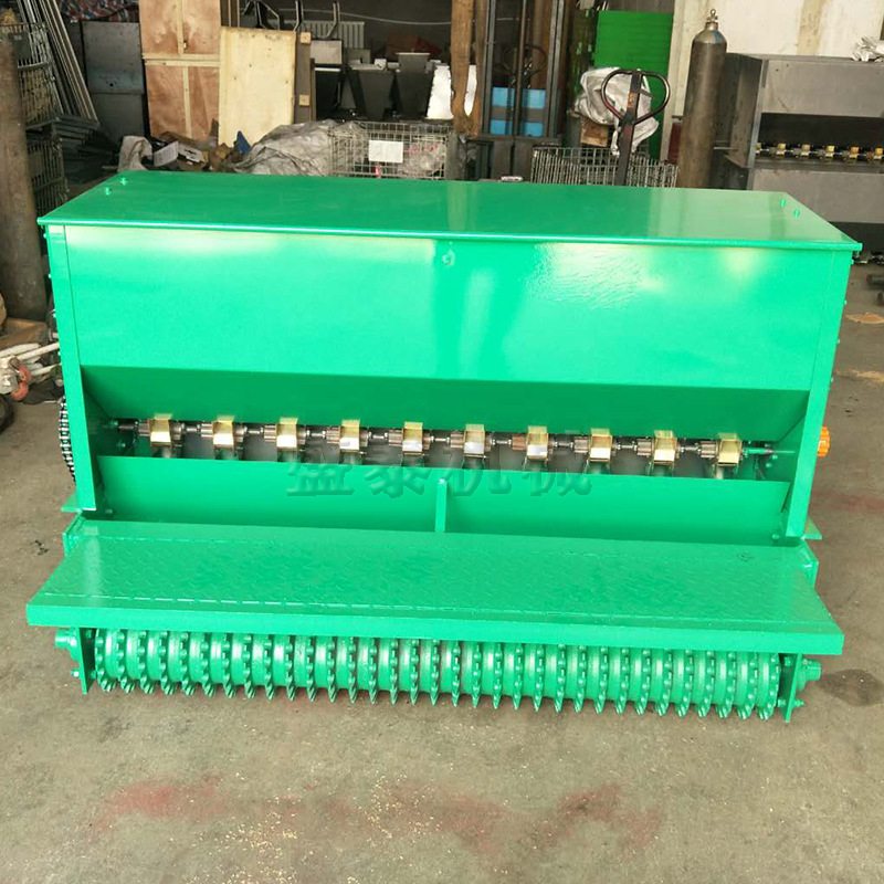 马尼拉草籽点播机 后置式草坪种子种植机1.8米两排轴草坪种植机