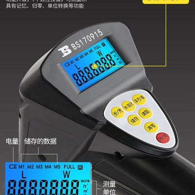 波斯手推滚轮式测距仪高精度数显机械测距轮车工程测量仪器滚尺