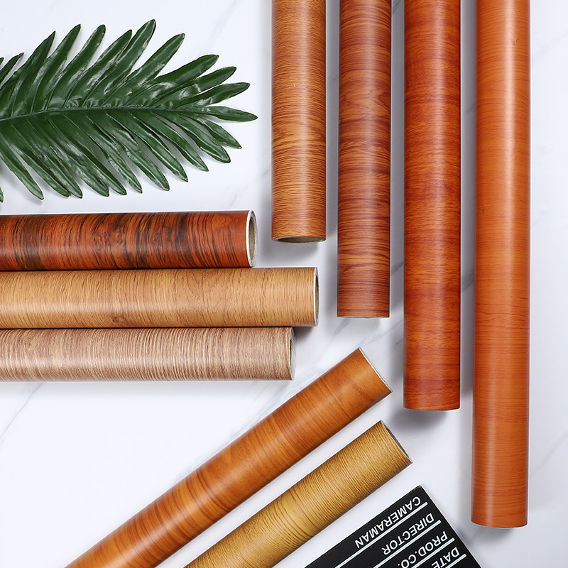 木纹壁纸墙纸自粘厨房防水防油衣柜桌面仿木家具橱柜翻新柜子贴纸,家居饰品,软装墙贴,淘宝优惠券,粉丝福利购,淘宝优惠卷