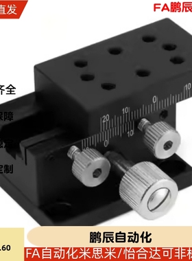 XDTS50 XDTSC50 XDTS60 XDTS90 中精度X轴手动滑台 燕尾槽