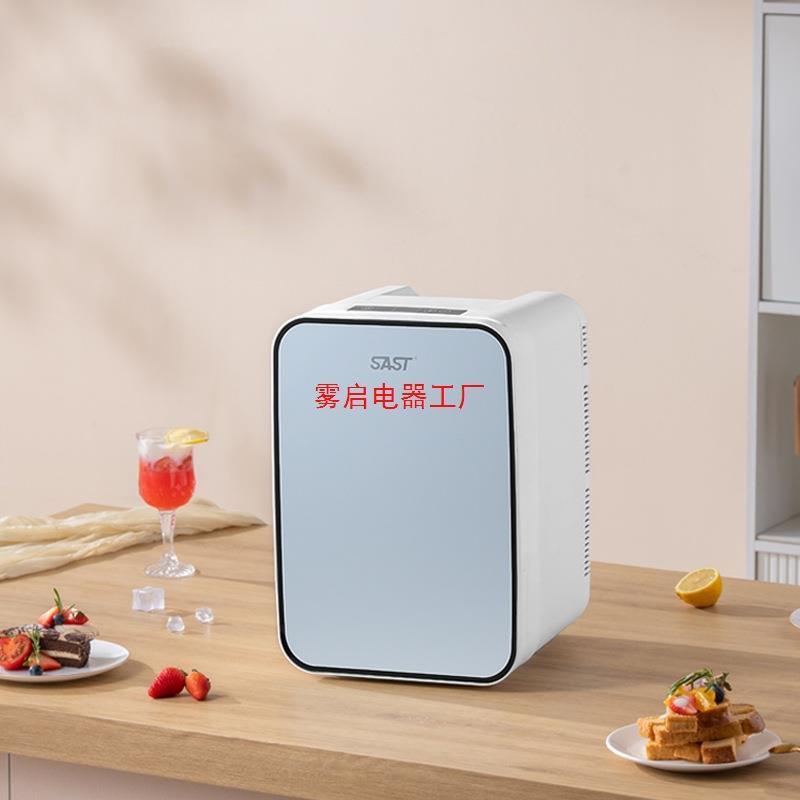 sast迷你小冰箱min冷冻冷藏车载家用宿舍母乳办公室学小型冰柜