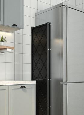 免安大折叠/装折叠物架落地纳式可移动厨房旋置转收多层整架理架